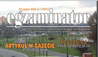 Egzaminator nr 1/2013