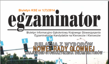 Egzaminator nr 1/2014